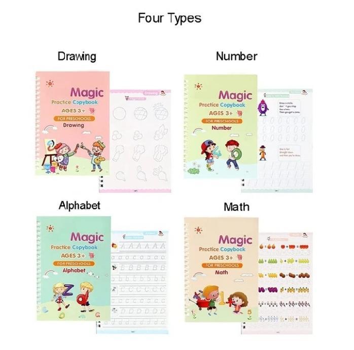 Paper Tracing Workbook Set