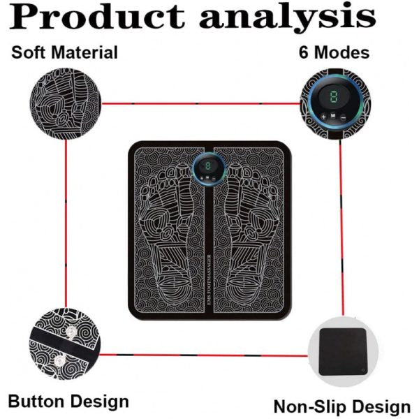 Ems Foot Massager for Blood Circulation