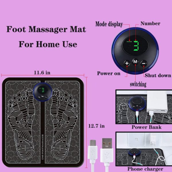 Ems Foot Massager for Blood Circulation