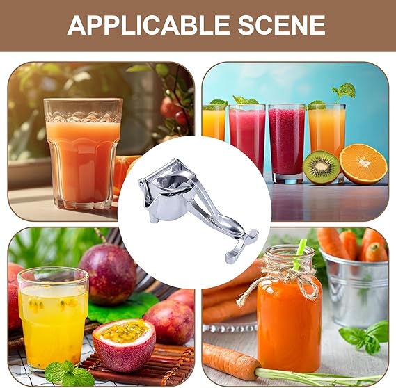 Manual Juice Extractor-Fruit Hand Pressure Juicer Squeezer