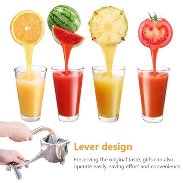 Manual Juice Extractor-Fruit Hand Pressure Juicer Squeezer