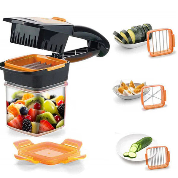 Nicer Dicer Quick Fruit Vegetable Cutter 5 In 1